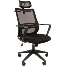 Кресло офисное Chairman 545 (ткань, черный)