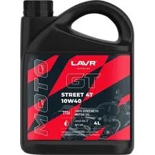 Моторное масло Lavr GT Street 4T 10W-40 SM 4л