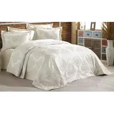 Набор текстиля для спальни DO&CO Diva 240x260 / 10756  (пудра)