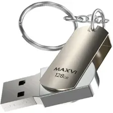 USB Flash Maxvi MR 128GB (серебристый)