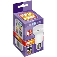 Лампочка JAZZway PLED-SP R63 8w E27 5000K 1033666