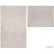 Набор ковриков Seroni Amazon 50x80/40x50 (Cream)