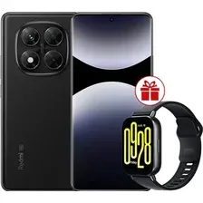 Телефон Xiaomi Redmi Note 14 Pro 5G 12GB/256GB международная версия (черный) + умные часы Xiaomi Redmi Watch 5 Active (черный) по акции