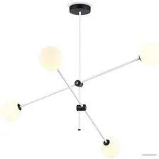 Подвесная люстра Ambrella light Traditional TR2505/4 WH/BK