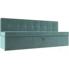 Диван Лига диванов Техас 340 (велюр бирюзовый)