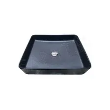 Умывальник CeramaLux 7050KMB / 7050MB (47х36 / черный матовый)
