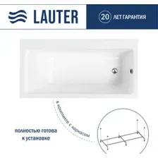 Ванна Lauter Seraphina 170x80 2112170R (с каркасом)