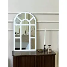 Зеркало EMZE 45x77 UV.ARC.WIND.45.77.BEL (белый с УФ-окантовкой)