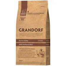 Сухой корм для собак Grandorf Medium & Maxi Breeds Duck & Turkey (с уткой и индейкой) 10 кг