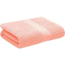 Полотенце Ituma Махровое 50x90 430г БТК90 (персиковый, с бордюром)