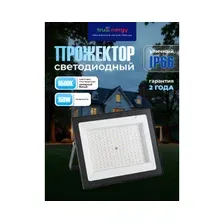 Прожектор светодиодный 150 Вт 6500K TRUENERGY Power черный (13125)