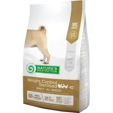 Сухой корм для собак Nature's Protection Weight Control Sterilised With Krill / NPS45661 (12кг)