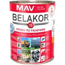Грунт-эмаль MAV Belakor-15 Ral 2008 1 л (оранжевый матовый)
