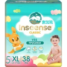 Подгузники Inseense Classic V5S XL 12-17 кг InsCV5SXL38Emer (38 шт)