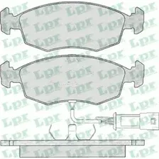 Тормозные колодки дисковые передняя ось LPR 05P269