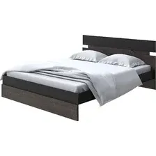 Кровать PROxSON Milton 140x190 (черный/дуб кантербери)