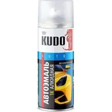 Эмаль автомобильная Kudo Черный 601 / KU-4034 (520мл)