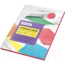 Бумага OfficeSpace Intensive Color A4 / IC_38230 (100л, красный)