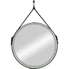 Континент Зеркало Millenium Black Led D 80 (черный)