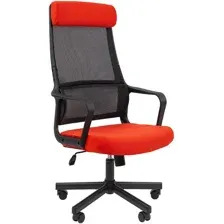 Офисное кресло CHAIRMAN 590 (черный/красный)