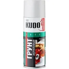 Грунт Kudo аэрозоль, универсальный, белый, 520 мл