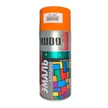 Эмаль Kudo Универсальная / KU-1019 (520мл, оранжевый)