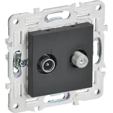 Розетка IEK Skandy SK-AF20-O-K48 (титан)