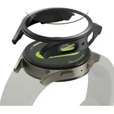 Чехол Ringke Slim &amp; Tempered Glass для Galaxy Watch 7 (40mm) Titanium Black