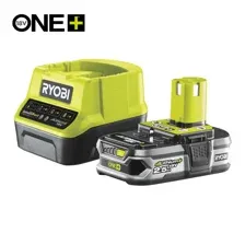 Аккумулятор с зарядным устройством для электроинструмента RYOBI RC18120-125, совместимость RYOBI ONE+ / 5133003359