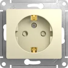 Розетка Systeme Electric Glossa GSL000245 (бежевый)