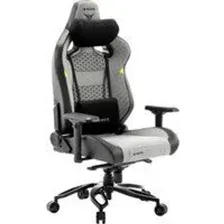 геймерское кресло ZONE 51 imperial X-Weave Black, серый