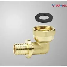 Фитинг Varmega Угол с накидной гайкой Slide-fit 20x3/4&quot, аксиальный VM51914