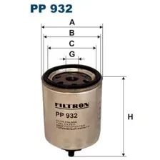 Топливный фильтр Filtron PP932