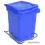 Контейнер для мусора Razak Plast с педалью 60 л (синий)