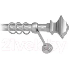 Карниз для штор Lm Decor Верди 030 1р витой 25мм (сатин, 4м)