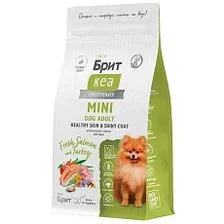 Сухой корм для собак Brit Care Mini Adult Healthy Skin&Shiny Coat с лососем и индейкой 1.5 кг