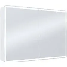 Мебель для ванных комнат Континент Шкаф с зеркалом Avenue Led 120х80