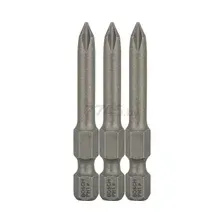 Бита для шуруповерта PH1 49 мм BOSCH Extra Hard 3 штуки (2607001526)