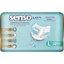 Подгузники для взрослых Senso Med Standart Plus Медицинского назначения L (30шт)
