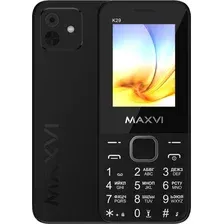 Кнопочный телефон Maxvi K29 (черный)