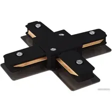 Коннектор питания шинопровода Elektrostandard X-образный TRC-1-1-X-BK a039586 (черный)