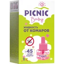 Наполнитель для фумигатора PICNIC Baby детский. 45 ночей