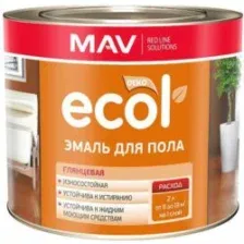 Эмаль Ecol ПФ-266 желто-коричневая 0.9кг
