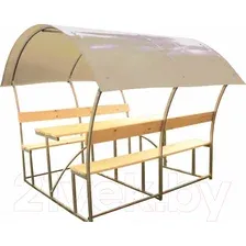 Беседка Велес Астра (2м, молочный)