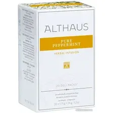 Травяной чай Althaus Pure Peppermint 20 шт