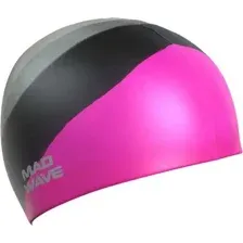 Шапочка для плавания Mad Wave Multi Adult Big (розовый)