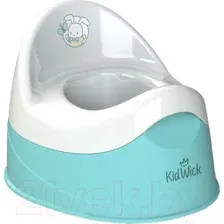 Детский горшок Kidwick Дуэт KW100104 (бирюзовый/белый)