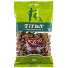 Лакомство для собак TiTBiT Крекер с мясом ягненка 100 г
