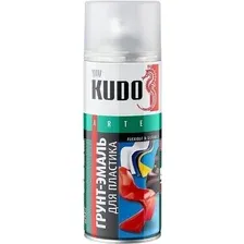 Эмаль Kudo Для пластика RAL 7035 520 мл (светло-серый)