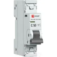 Выключатель автоматический EKF PROxima ВА 47-63N / M636150C